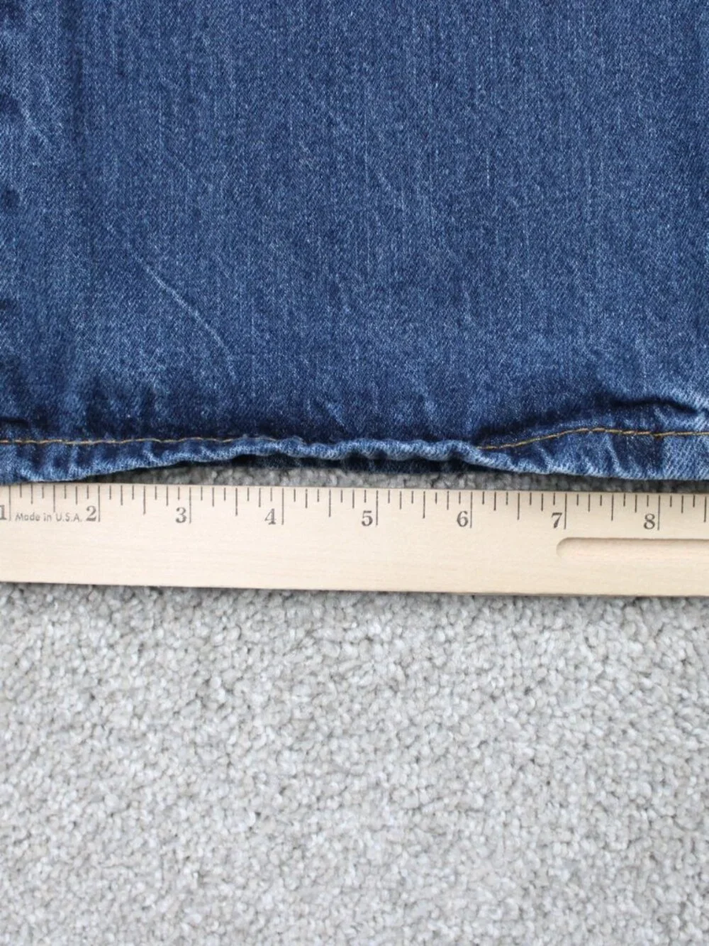 Levi's 569 Jeans Mens 36x32 Blue Loose Straight Fit 100% Cotton 5-Pocket Denim